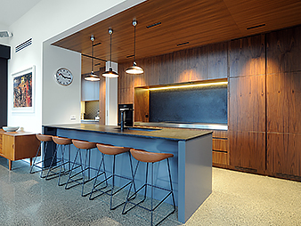 THUMB2 Neo-design auckland custom kitchen renovation veneer stainless-steel modern